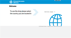 Desktop Screenshot of hpstore-emea.com